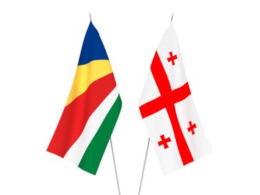 Gürcistan ve Seyşeller bayrakları