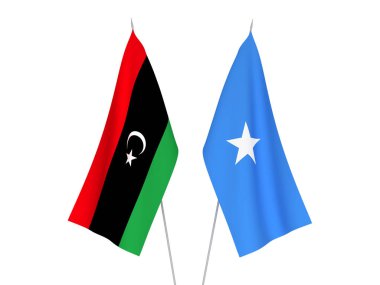 Libya ve Somali bayrakları