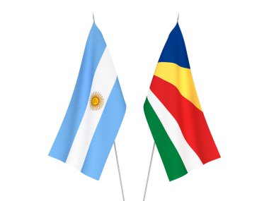 Arjantin ve Seyşeller bayrakları