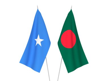 Bangladeş ve Somali bayrakları