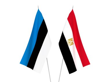 Mısır ve Estonya bayrakları