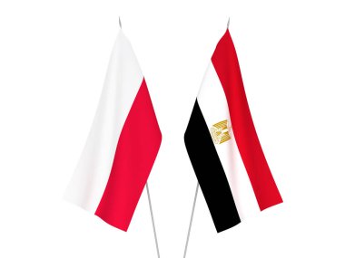 Mısır ve Polonya bayrakları