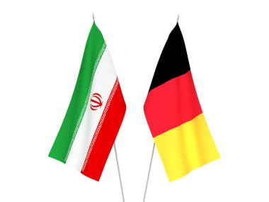 Belçika ve İran bayrakları