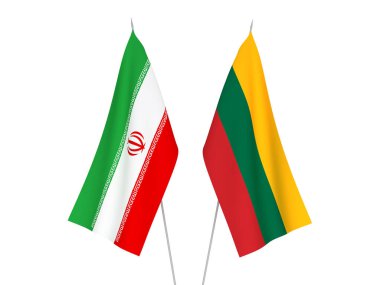 Litvanya ve İran bayrakları