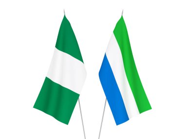 Nijerya ve Sierra Leone bayrakları
