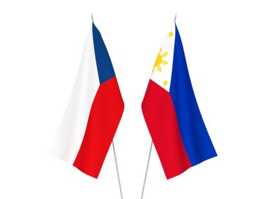 Filipinler ve Çek Cumhuriyeti bayrakları