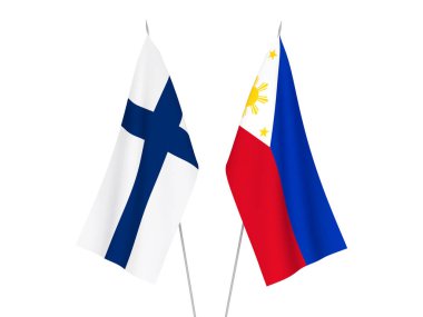 Filipinler ve Finlandiya bayrakları