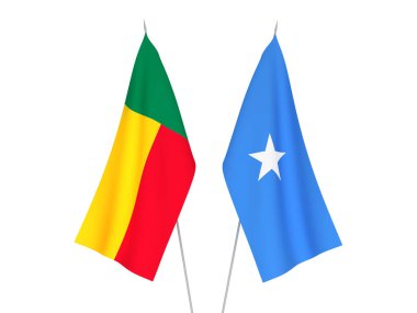 Somali ve Benin bayrakları