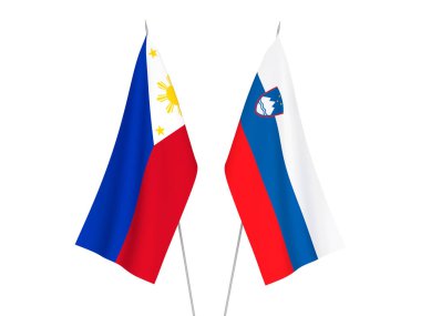 Slovenya ve Filipinler bayrakları