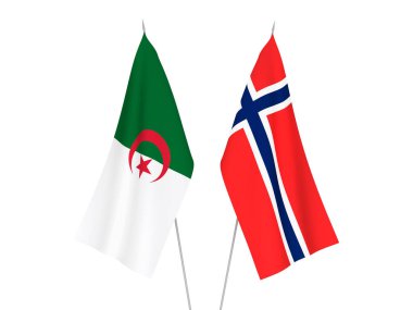 Norway and Algeria flags