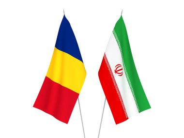 Romanya ve İran bayrakları