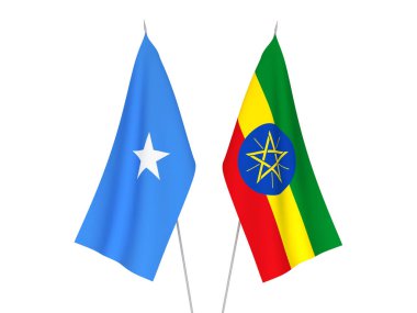 Somali ve Etiyopya bayrakları