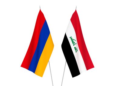 Irak ve Ermenistan bayrakları