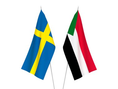 İsveç ve Sudan bayrakları