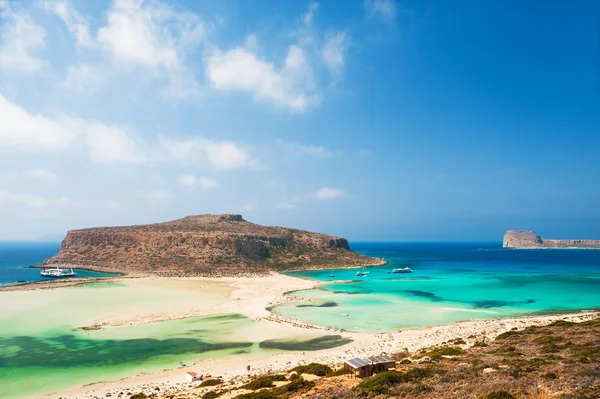 Балос лагун на острові Крит, Греція — стокове фото