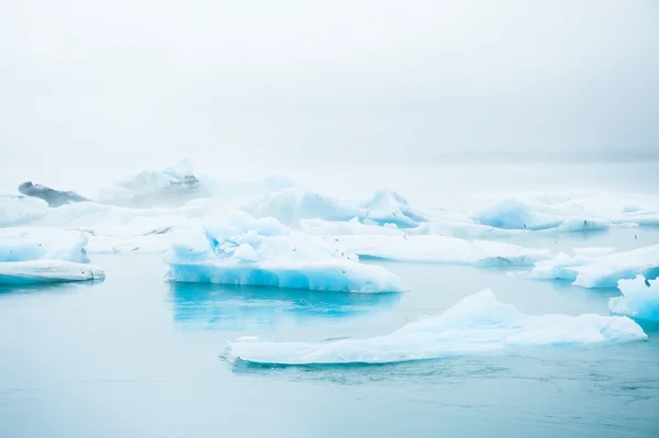Jokulsarlon jeges lagoon, South Iceland — Stock Fotó