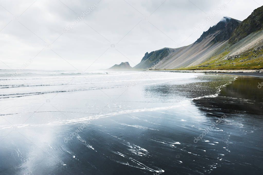 Coast of Atlantic ocean, Iceland