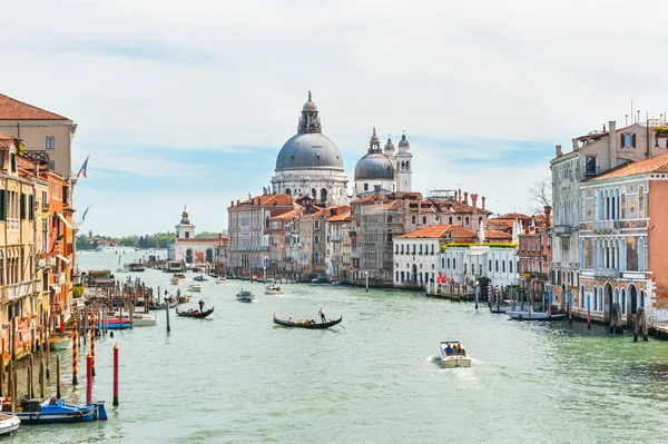 Μεγάλο κανάλι στη Βενετία, Ιταλία — Φωτογραφία Αρχείου