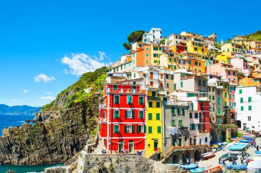 riomaggiore, cinque terre, italya