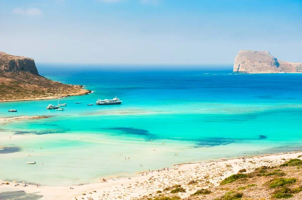 Laguna Balos en Isla de Creta, Grecia — Foto de Stock