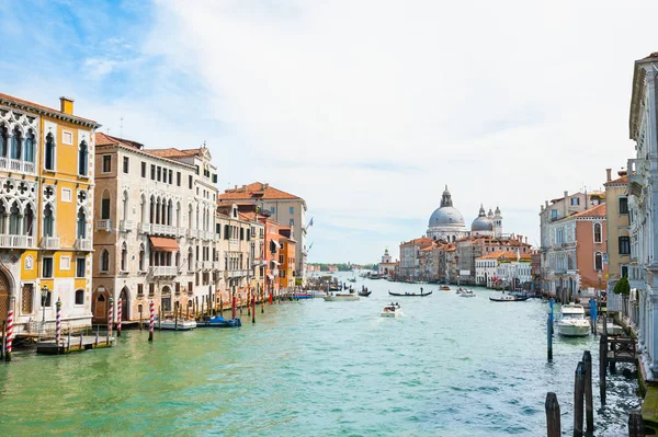 Μεγάλο κανάλι στη Βενετία, Ιταλία — Φωτογραφία Αρχείου