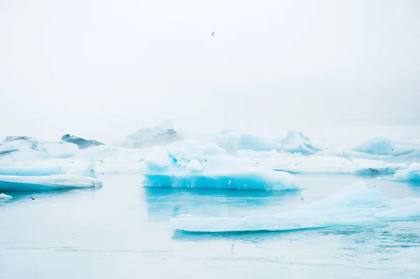 Jokulsarlon Gletscherlagune, Südisland — Stockfoto