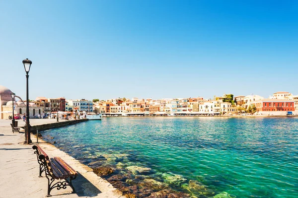 Chania, isla de Creta, Grecia . — Foto de Stock