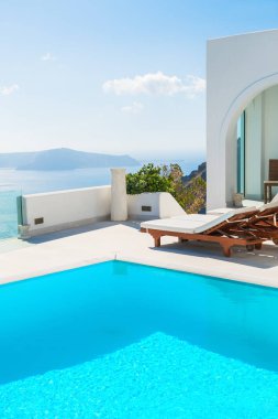 Santorini Island, Yunanistan. 