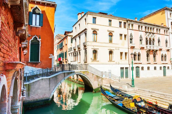 아름 다운 운하 베니스, 이탈리아. — 스톡 사진