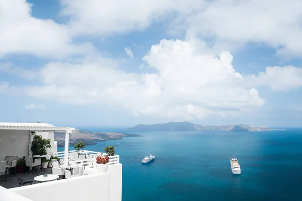 Santorini island, Grekland. — Stockfoto