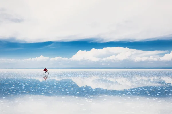 Soli płaska Salar de Uyuni, Boliwia — Zdjęcie stockowe