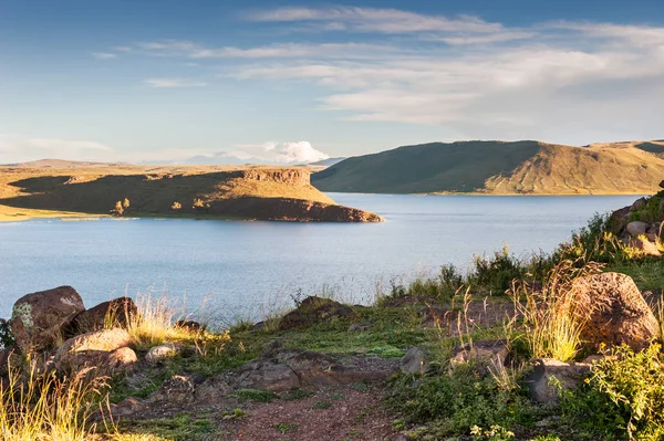 Umayo Gölü, Sillustani Yarımadası, Peru