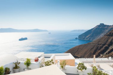 Santorini Island, Yunanistan. 