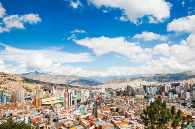 La Paz city, Bolivia