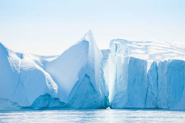 Ilulissat, Grönland buzdağları — Stok fotoğraf