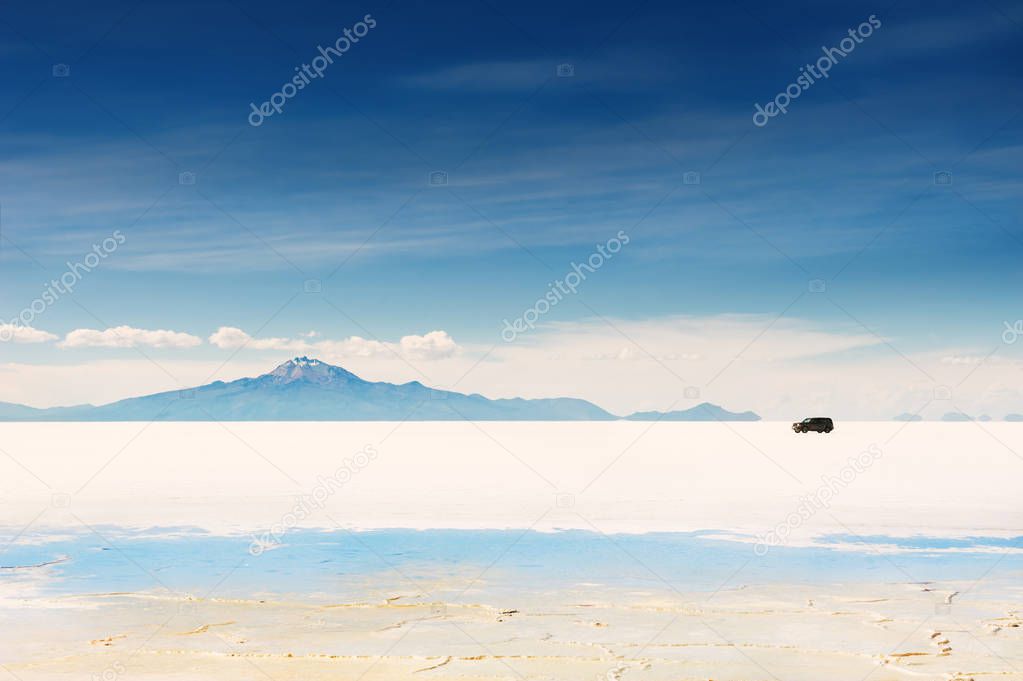 Salt flat Salar de Uyuni, Bolivia