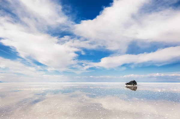 Soli płaska Salar de Uyuni, Boliwia — Zdjęcie stockowe