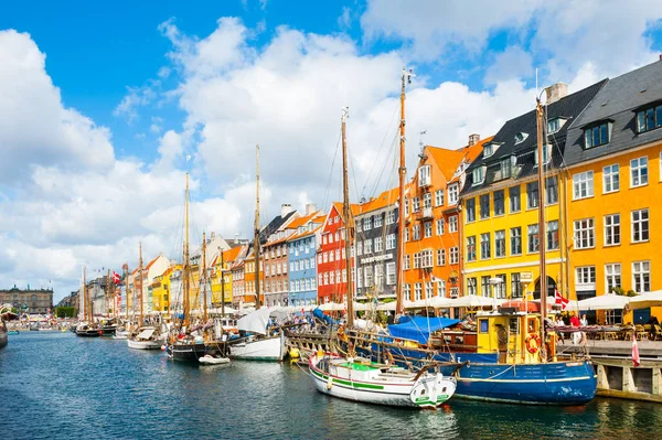 Nyhavn pier Kopenhag, Danimarka