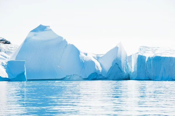 Icebergs na Groenlândia — Fotografia de Stock