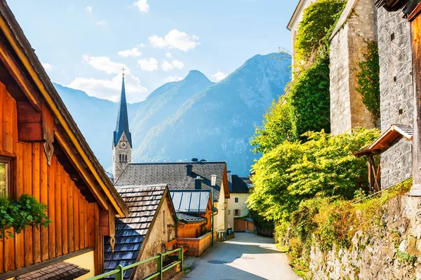 Hallstatt village in Austrian Alps — Stock Photo, Image