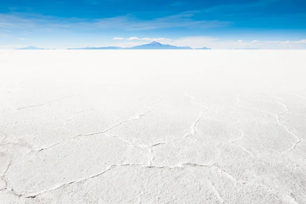 Sůl plochý Salar de Uyuni, Bolívie — Stock fotografie