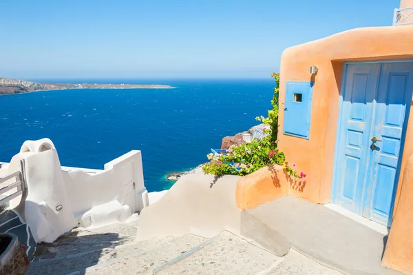 Santorini island, Grekland. — Stockfoto