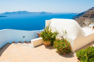 Santorini Island, Yunanistan. 