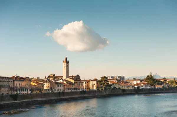 Güzel manzara, Verona, İtalya. — Stok fotoğraf