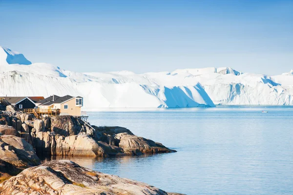 Duże lodowców w Ilulissat, Grenlandia — Zdjęcie stockowe