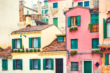 Eski binalar Venedik, İtalya.