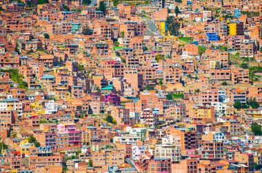 La Paz city, Bolivia