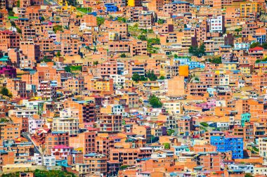 La Paz şehir, Bolivia Bolivya geleneksel evlerde