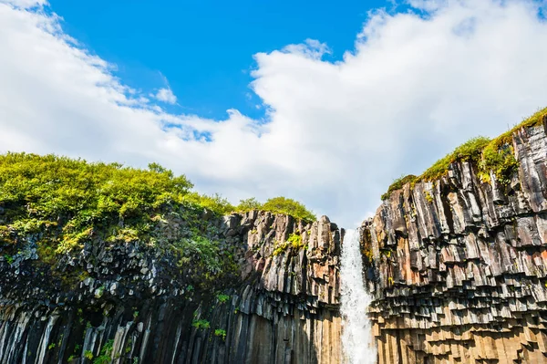 Cascada de Svartifoss en Islandia — Foto de Stock