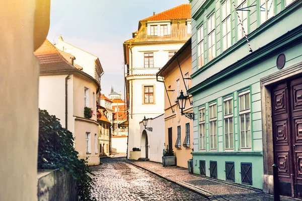 Улица Мбаппе в Праге, Чехия . — стоковое фото